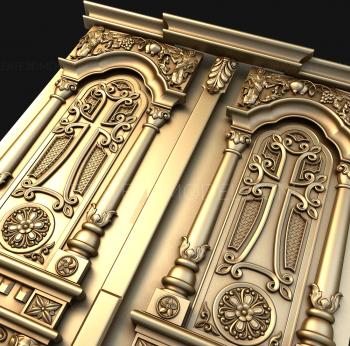 Doors (DVR_0302) 3D model for CNC machine